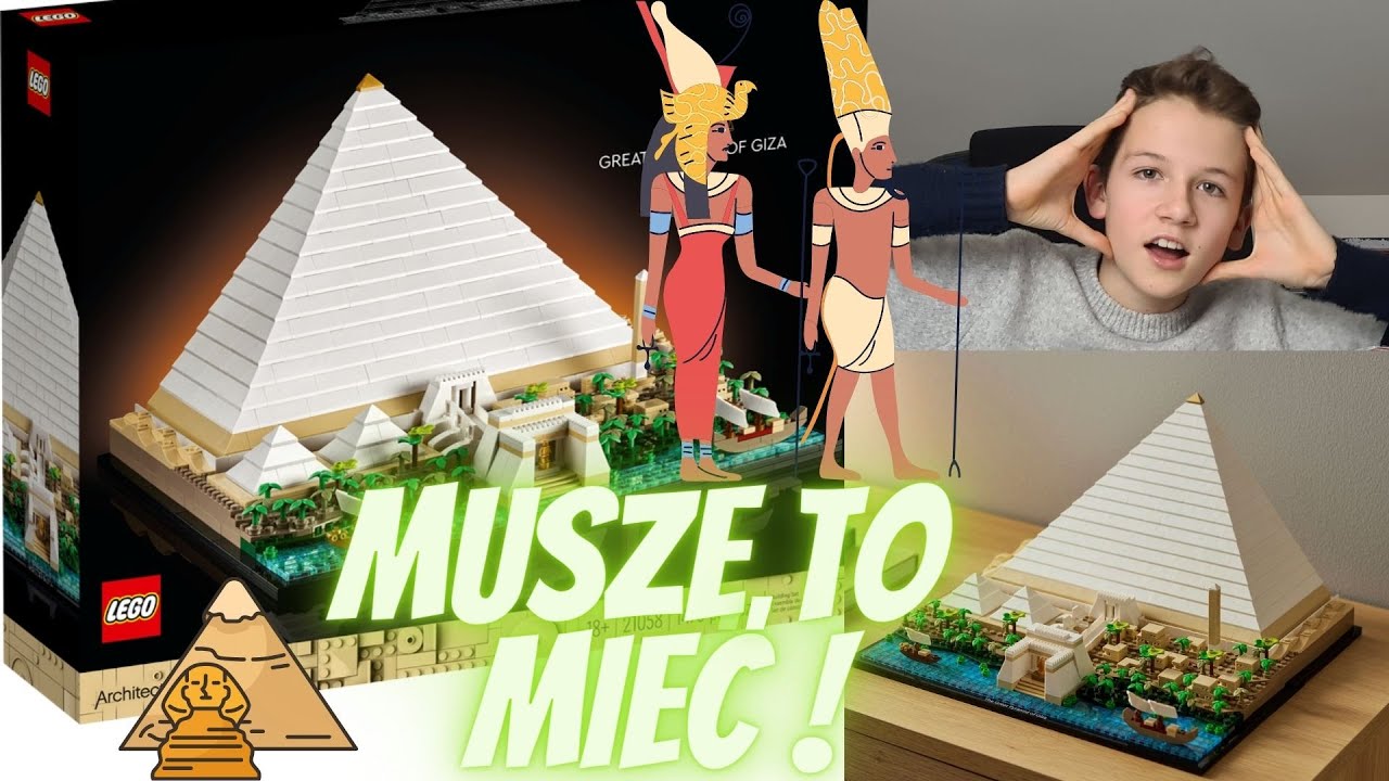 MUSZĘ TO MIEĆ! 🤑😱 LEGO Architecture Piramida Cheopsa 🔥 HOT LEGO NOWOŚCI na czerwiec/lipiec 2022