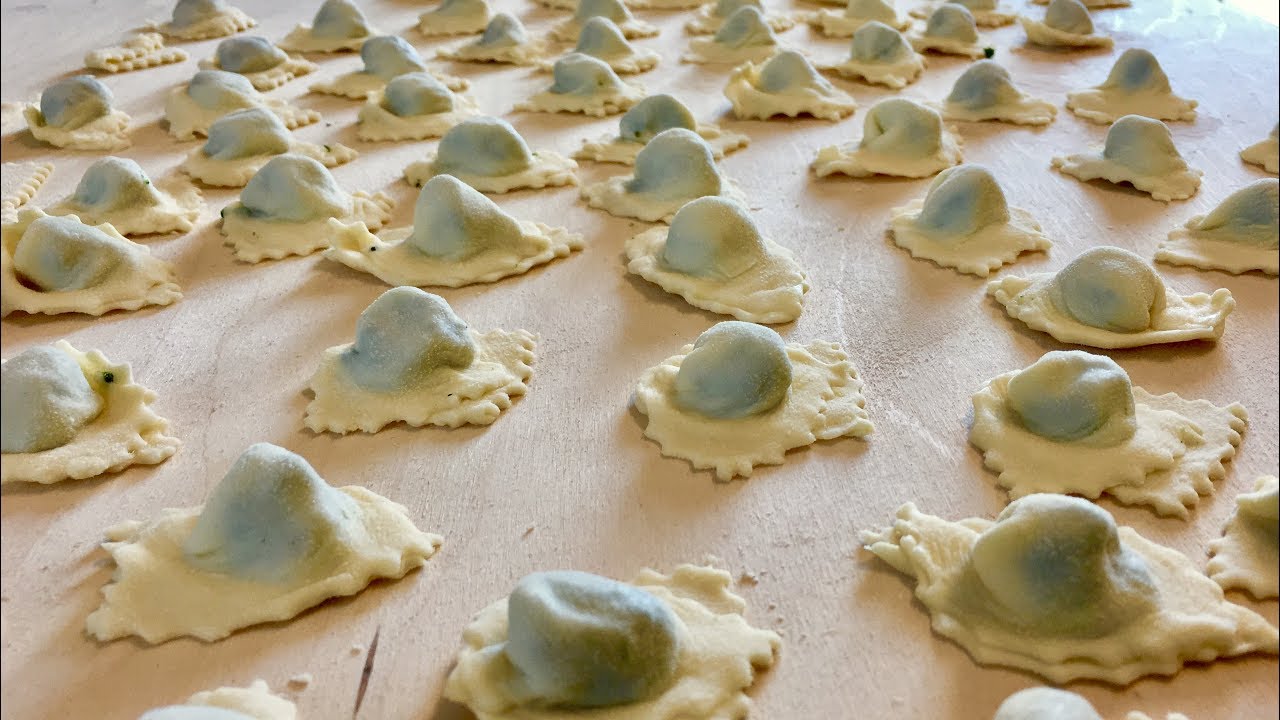 Discover Pot-Bellied Ravioli called Pansoti from Liguria | Pasta Grannies