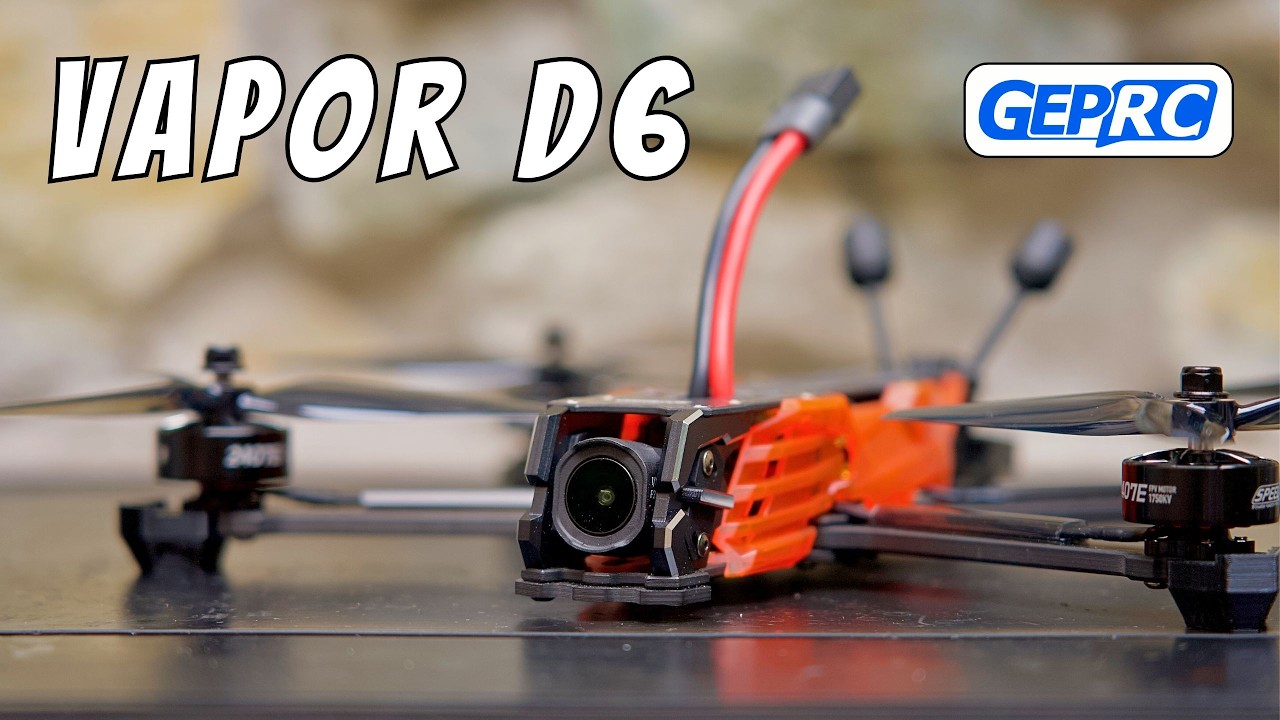 GepRC Vapor D6: лучший кинематографический FPV-дрон 2025 года?
