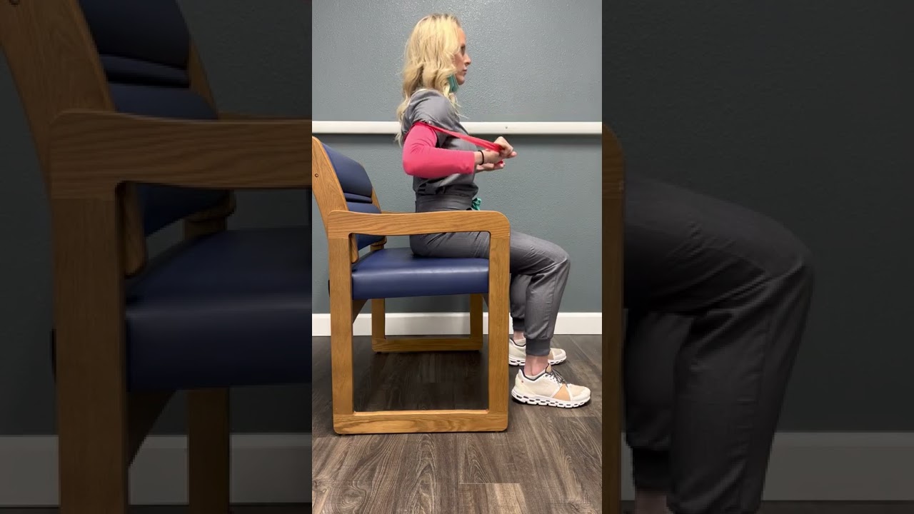 Seated Banded Chest Press