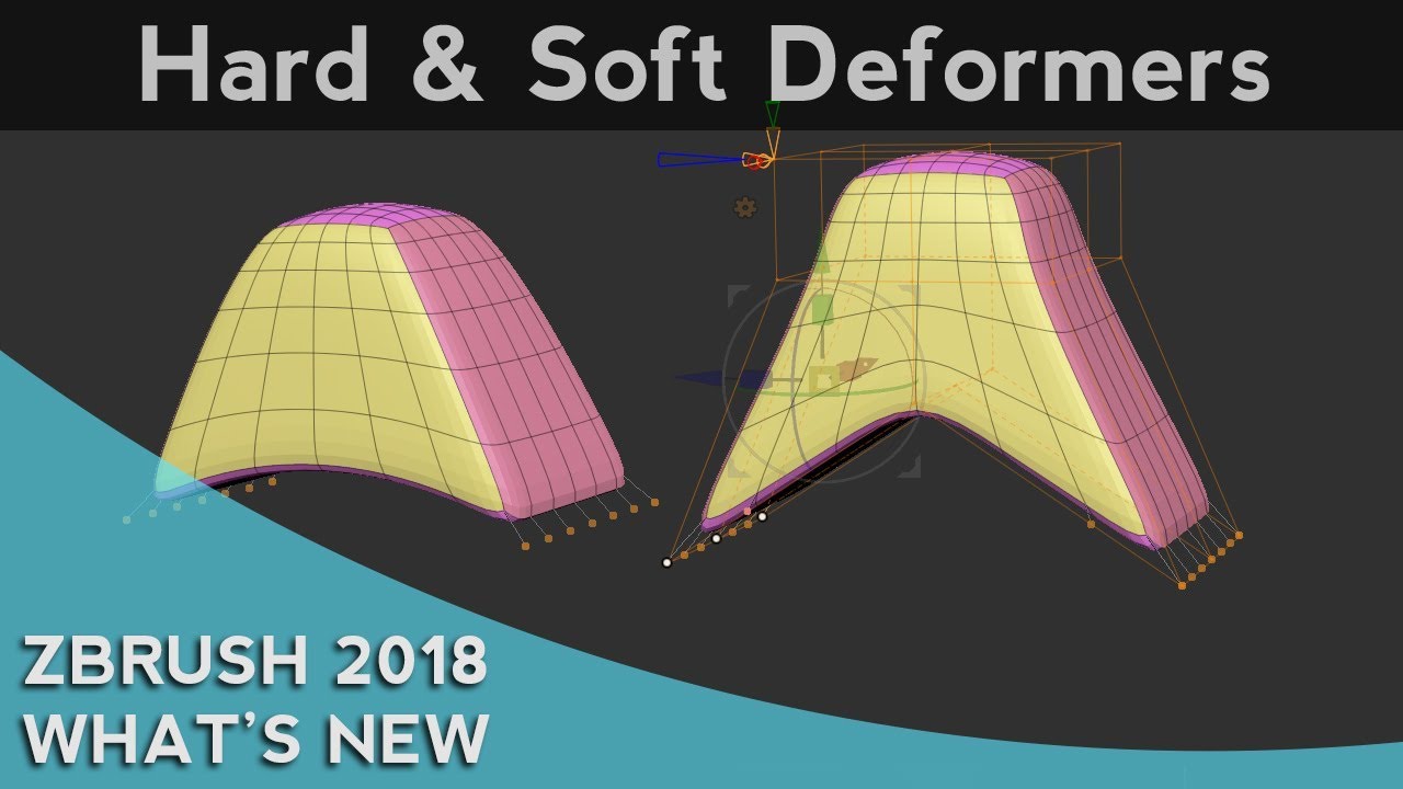 038 ZBrush 2018 Hard And Soft Deformers