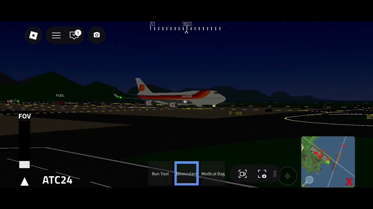 #roblox #ptfs plane spotting in atc 24 