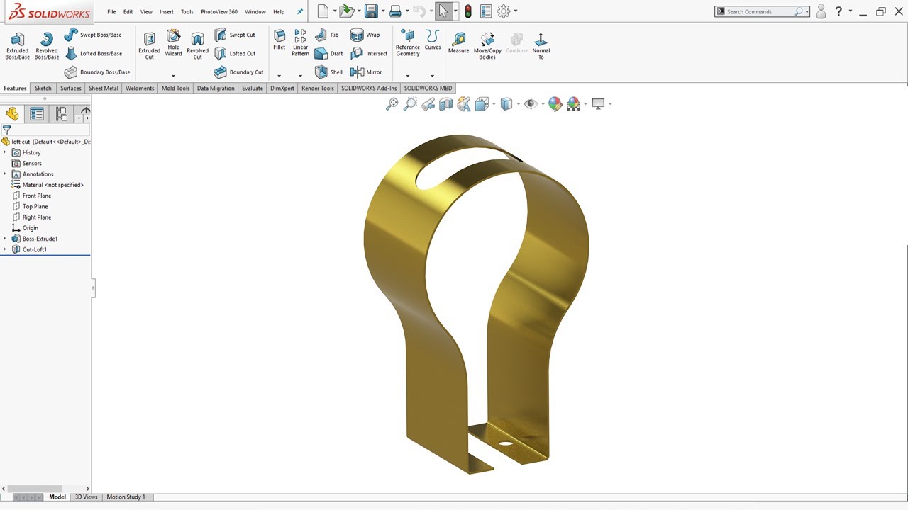 SolidWorks Sheet Metal Tutorial | Basic Exercise