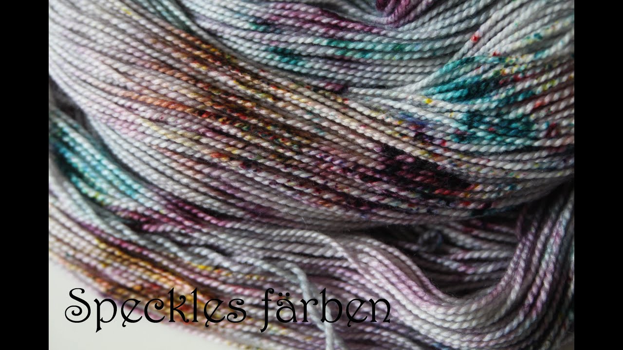 Speckles färben
