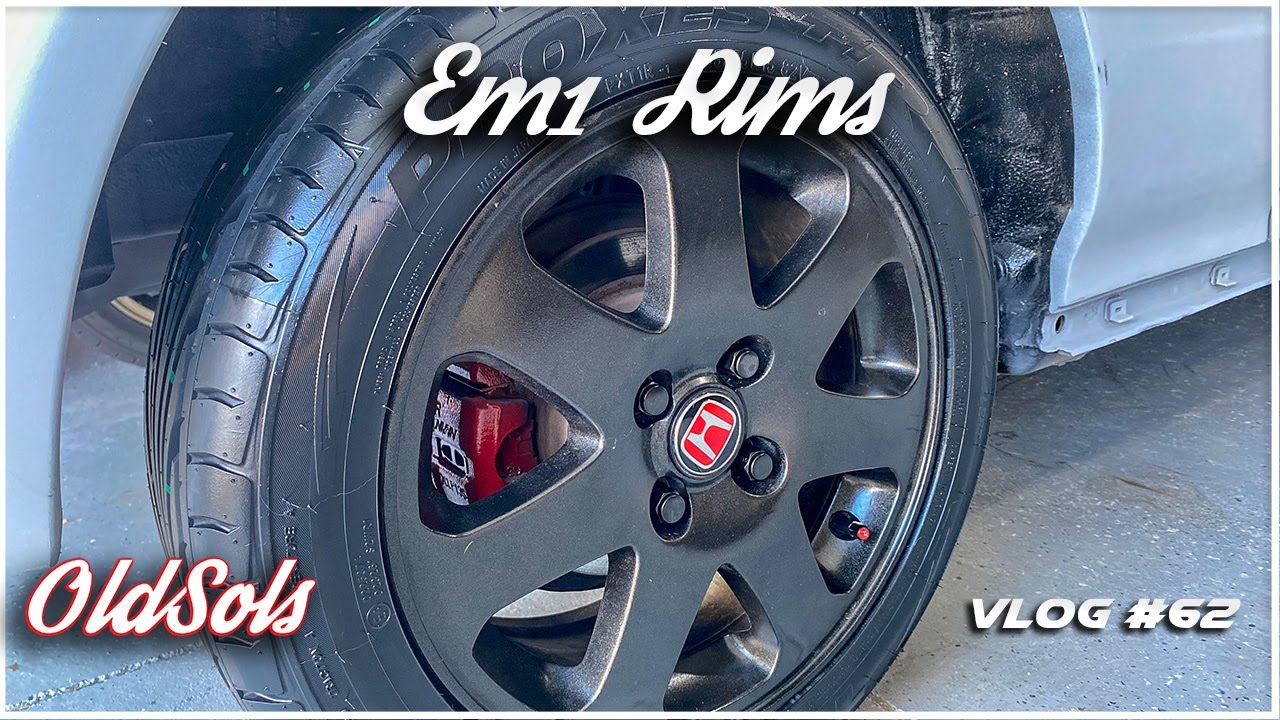 Honda Del Sol - OldSols Vlog 62 - EM1 Rims!