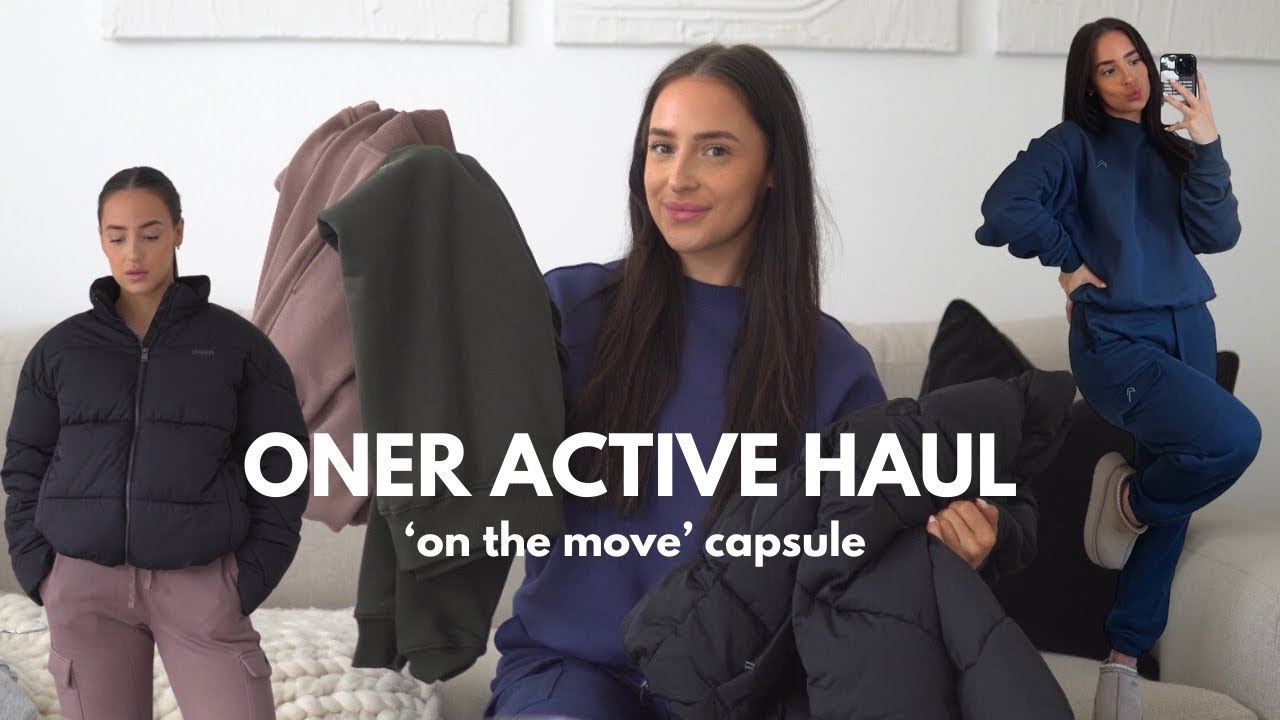 ONER ACTIVE PUFFER COATS?! | ON THE MOVE CAPSULE HAUL