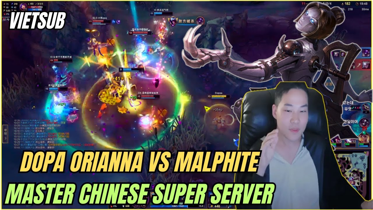 (Vietsub) Dopa Orianna Bất Tử Farm Mạng Cực Chill Tại Rank Cao Thủ M&aacute;y Chủ Si&ecirc;u Cấp 🔥