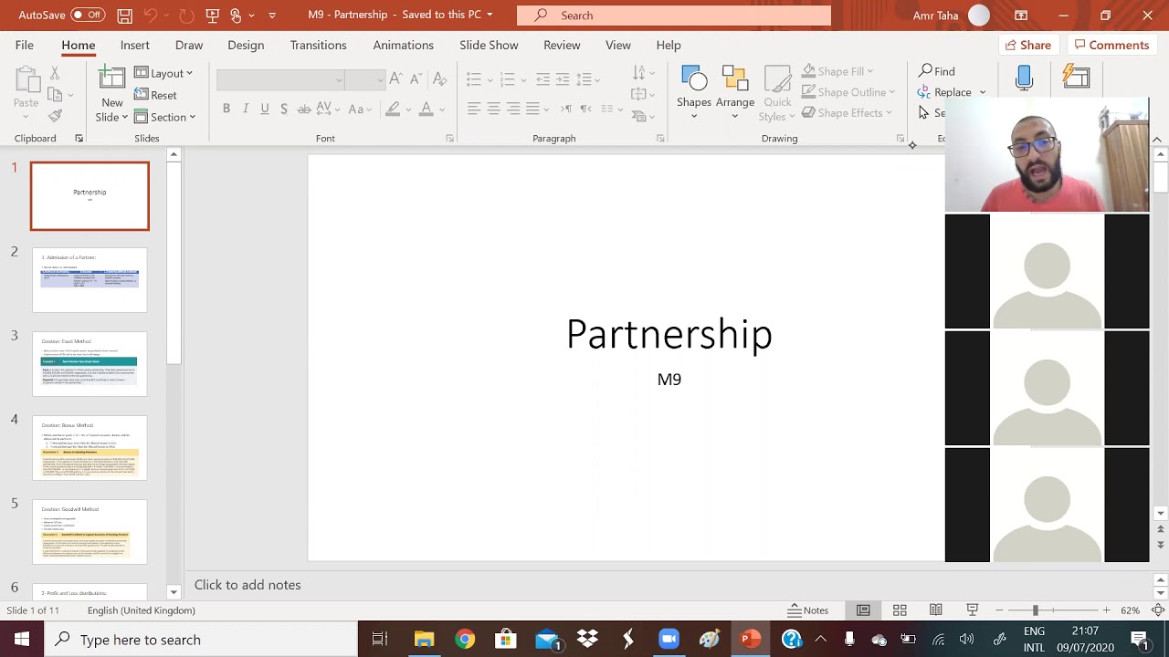 2024 CPA | FAR | F5 | M4 | Partnership | Part 1