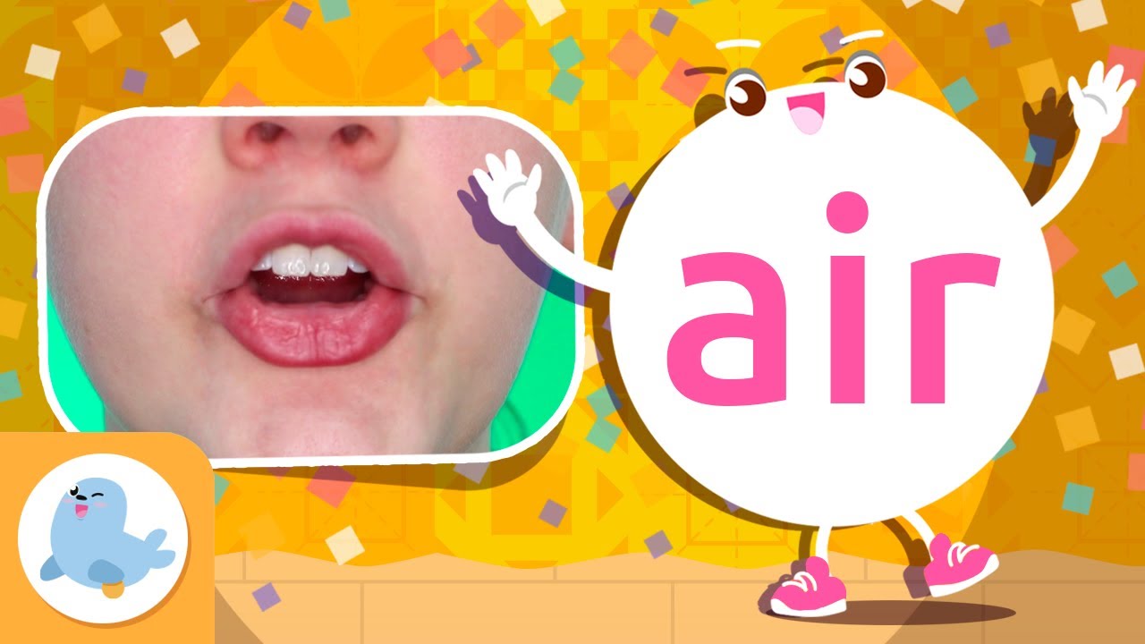 Phonics for Kids 🗣 The AIR Sound 🪑 Phonics in English 🌊