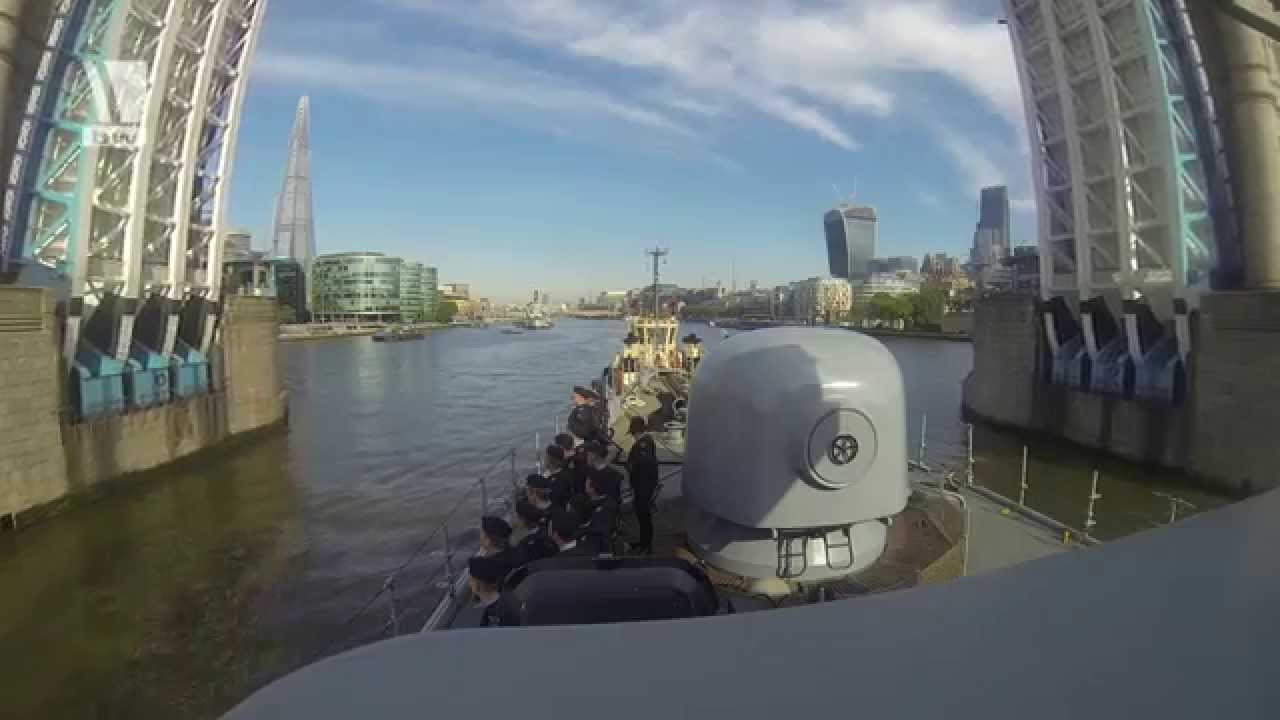 Revierfahrt nach London