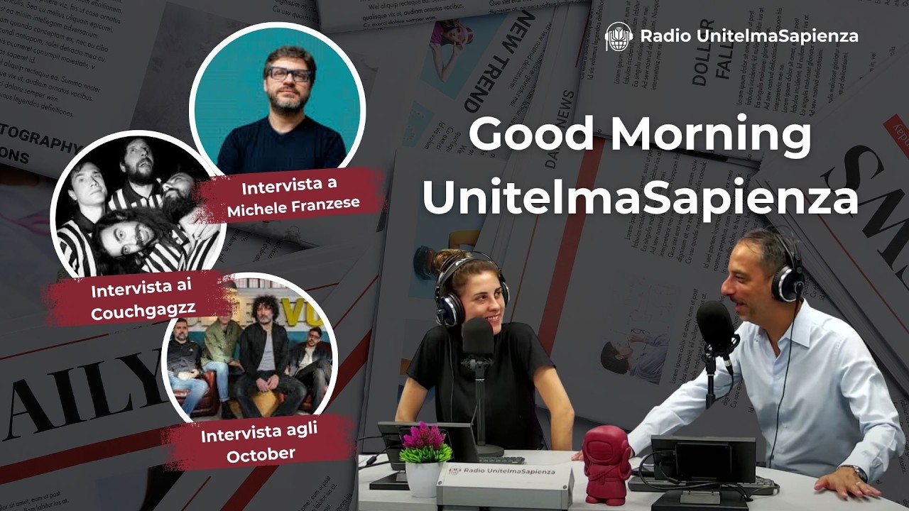 Good Morning UnitelmaSapienza! 09-03-2026