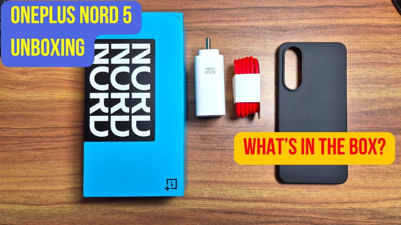 OnePlus Nord 5 Unboxing 🔥 | What’s Inside the Box?