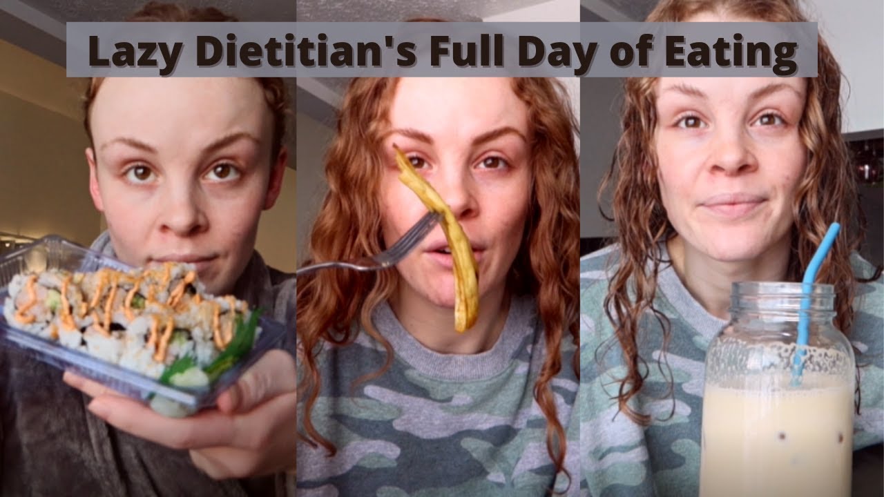Lazy Dietitian's Full Day of Eating