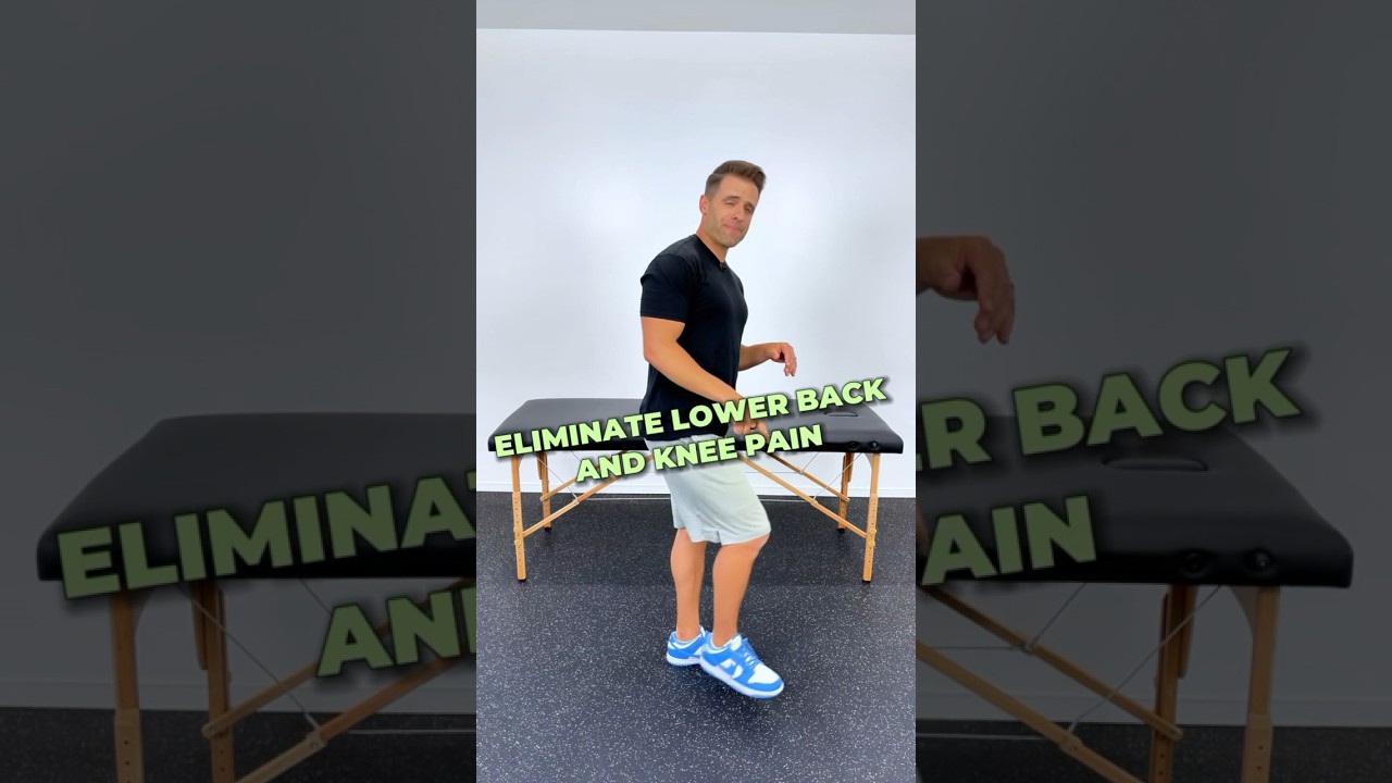 Fix Lower Back And Knee Pain By Strengthening Your HIPS! Here&rsquo;s How&hellip; #shorts