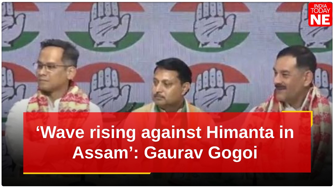 ‘Wave rising against Himanta in Assam’: Gaurav Gogoi as AGP’s Jayanta Khaund joins Congress