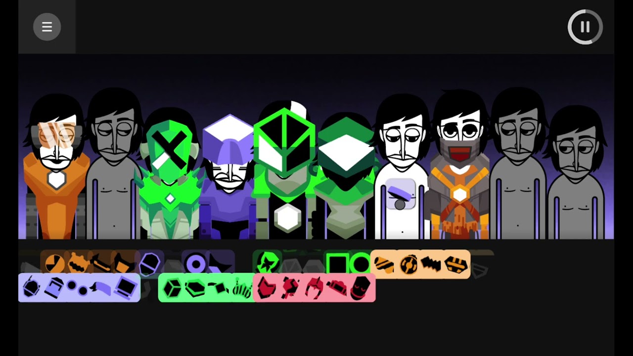 Incredibox mechanic demo remastered × Incredibox mechanic demo regular:(