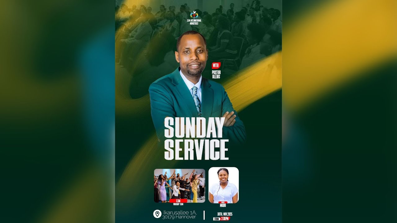 ELIM INTERNATIONAL MINISTRIES //SUNDAY SERVICE// WITH PASTOR ALEXIS RUTSIMBISHA