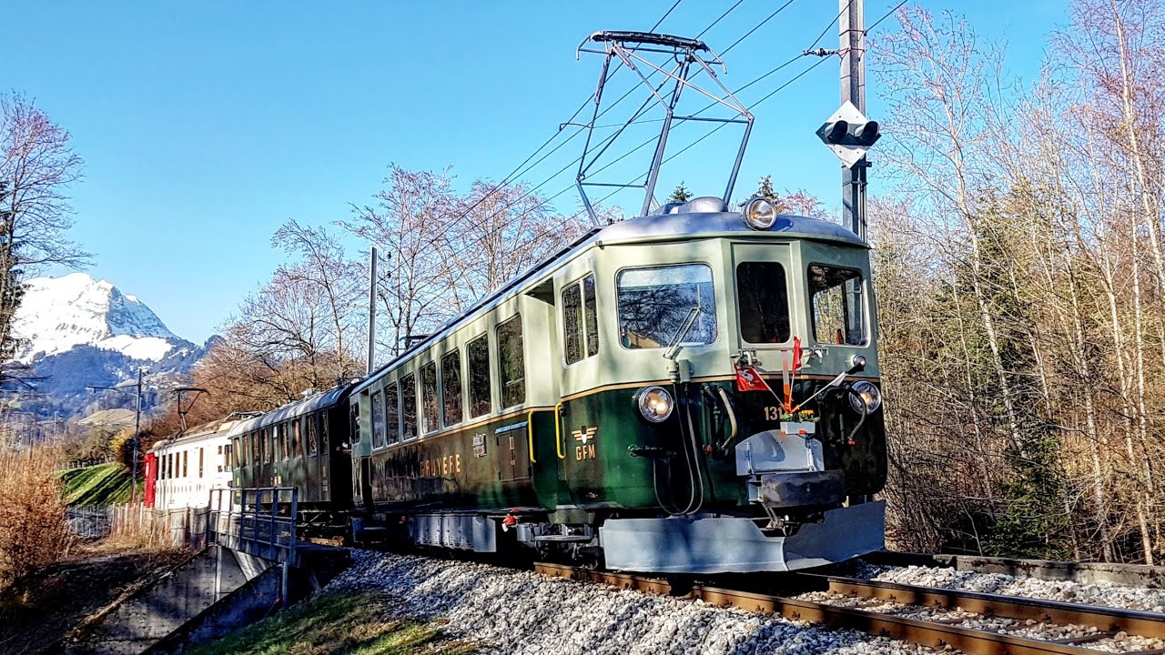 GFM Historique : Bulle/Broc Fabrique, LAST TRIP + Cab Ride (28.03.2021)