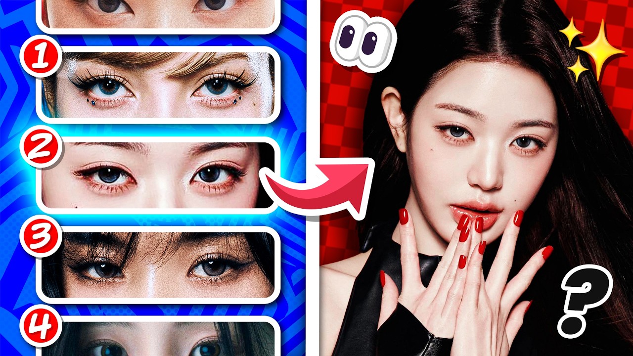 👑 Only True KPop Fans Can Guess These Eyes! 👀 (Multiple Choice Quiz) 🎮 ANSWER - KPOP QUIZ ⚡️
