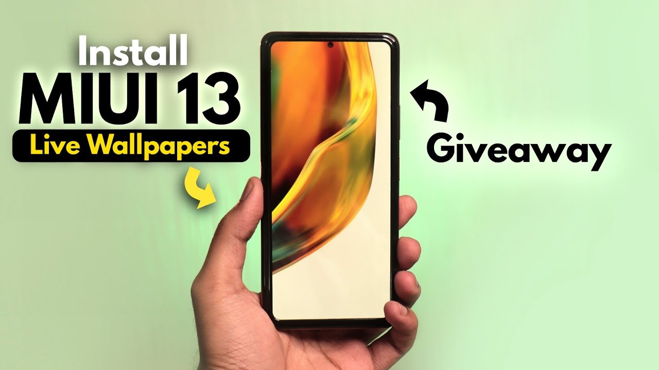 MIUI 13 Live Wallpaper Download for any Android Phone without Root