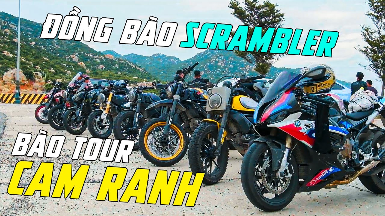 Team Đồng BÀO Scrambler bào Tour 400km đến CAM RANH | Ducati Scrambler Motovlog