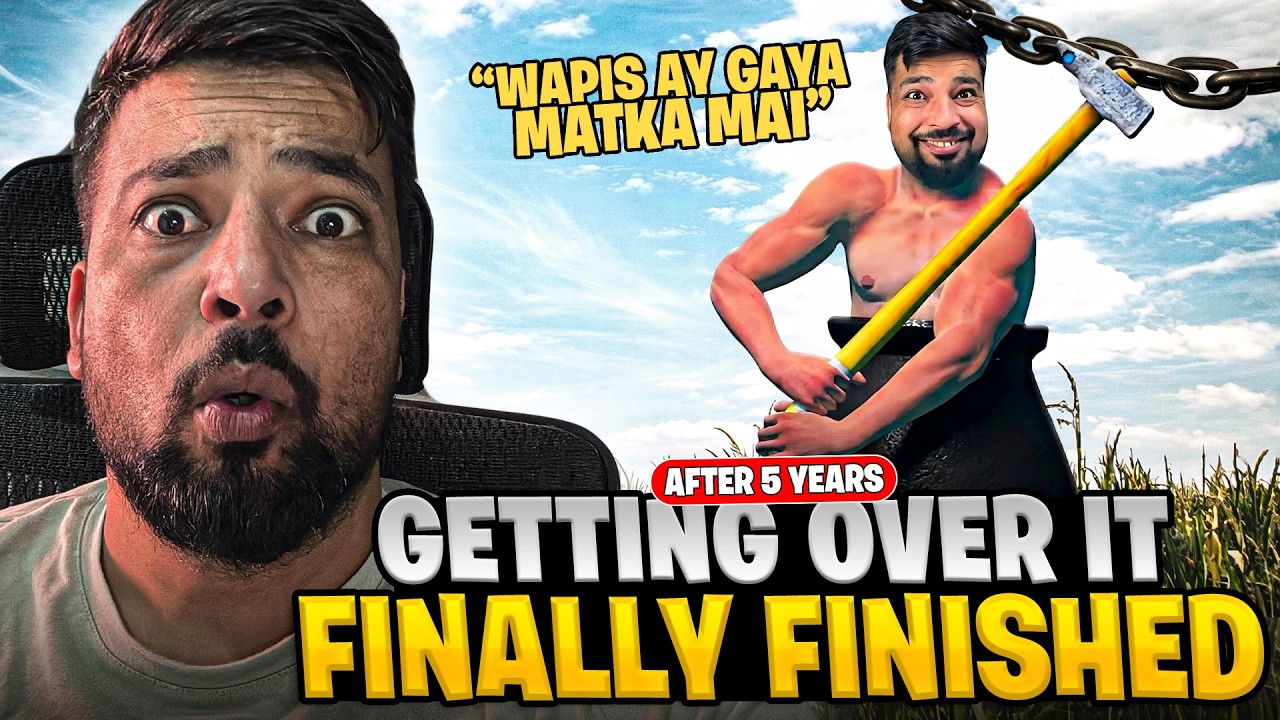 After 5 Years 🥵 | I Finally Conquered Getting Over It! 💀
