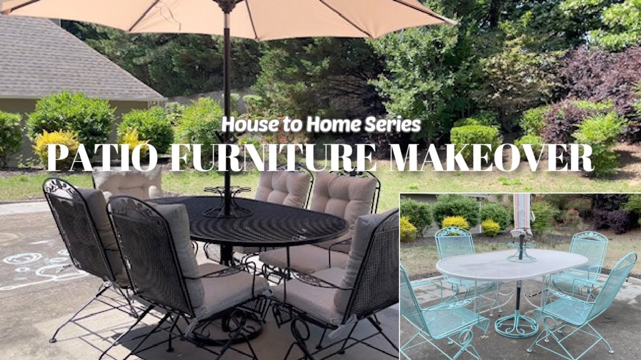 patio furniture makeover | DIY home series