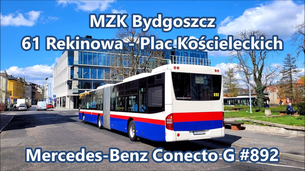 MZK Bydgoszcz - linia 61, Mercedes-Benz Conecto G #892
