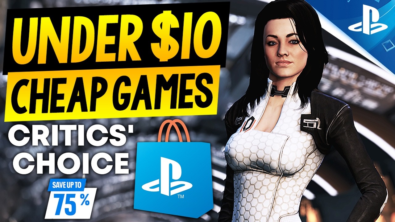 15 AMAZING PSN Game Deals UNDER $10! PSN Critics Choice Sale CHEAP PlayStation Games to Buy!