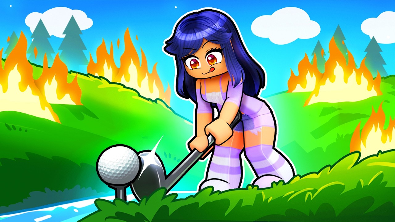 Мы играли в SUPER BATTLE GOLF!