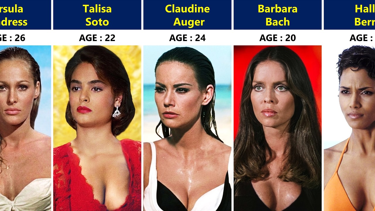 James Bond Girls &ndash; Then and Now (2026) &ndash; Real Names and Ages