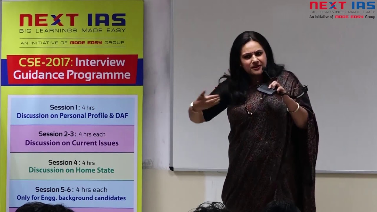 Interview Guidance Program(Part 3/4 )- Session On Hobbies by Rupa Agnihotri Madam