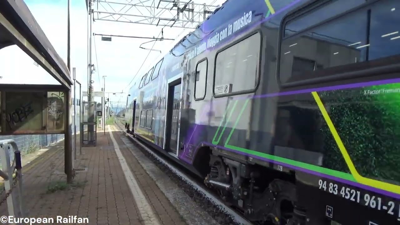 Average traffic at Collegno with the NEW X-Factor livery! 16/9/2025