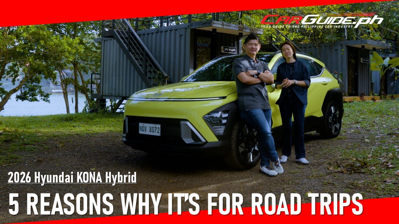 Hyundai KONA Hybrid 2026: 5 причин, почему он идеально подходит для дальних поездок | CarGuide.PH
