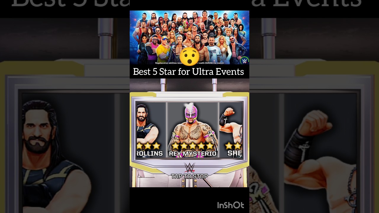 WWE Mayhem Ultra Event ke liye ye 5 Star lo. Abilities Buff Use karo Special Abilities #wwemayhem