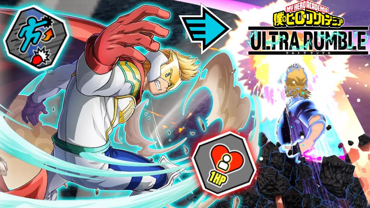 Acceleration Rapid Mirio is Insane in My Hero Ultra Rumble
