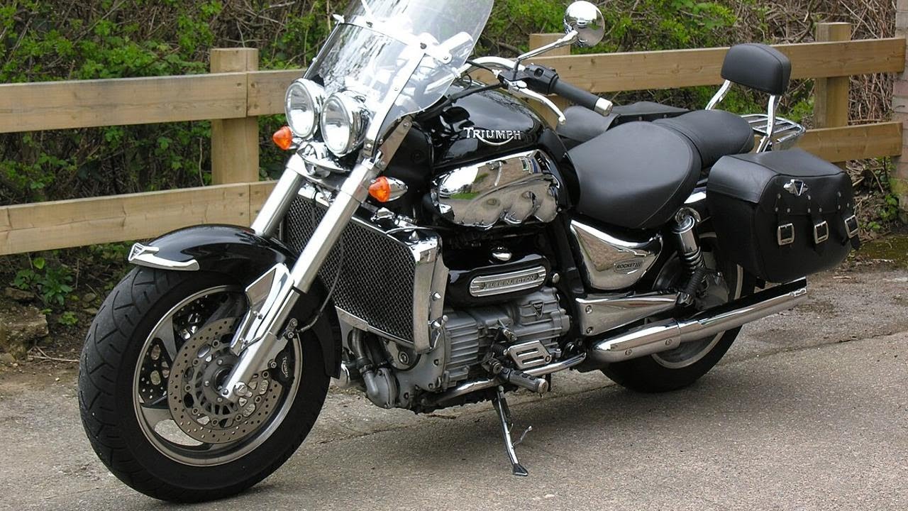 Triumph rocket 3 2006 test run for parts dismantle salvage walk around exhaust sound (engine noise)