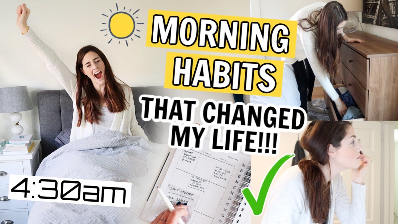 7 Morning Habits That Changed My Life | PRODUCTIVE MORNING ROUTINE