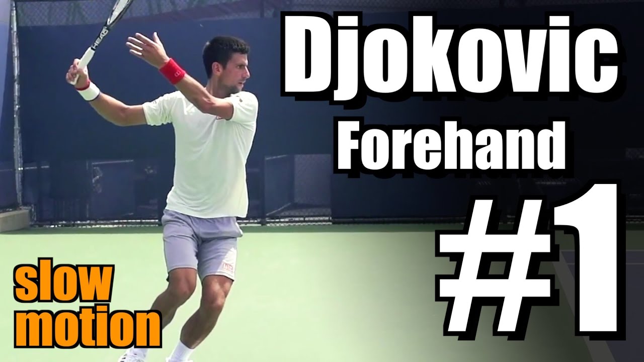 Novak Djokovic in Super Slow Motion | Forehand #1 | Western & Southern Open 2014