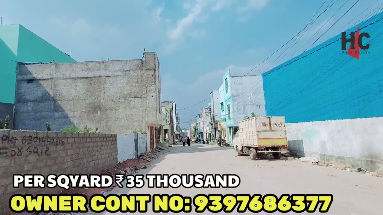 Plot for Sale in chandrayangutta Hyderabad || plot for sale in bandalaguda ||