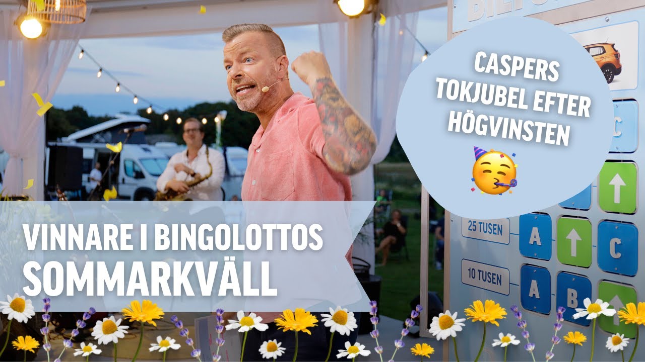 Caspers Bingovrål När Marja-Lena vinner!