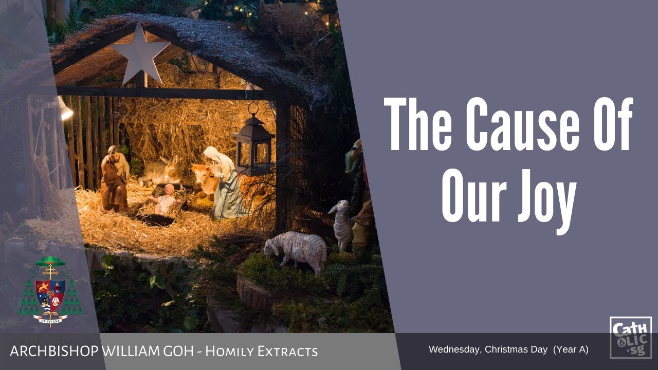 The Cause Of Our Joy - Christmas Homily by Archbishop William Goh (25 Dec 2019)