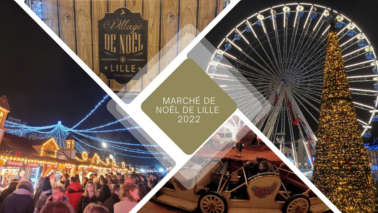 Marché de noël de Lille - France - Novembre 2022