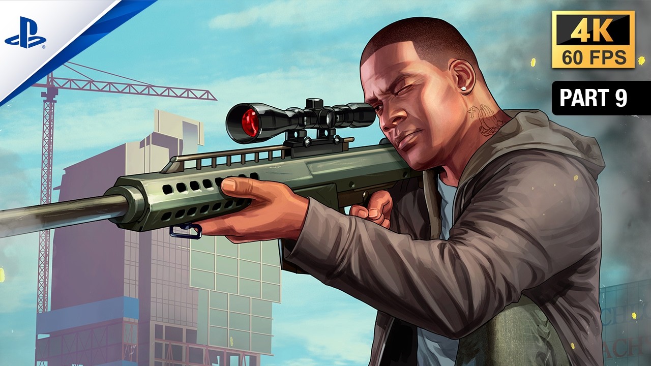 GTA V PS5 Gameplay PART 9 (4K 60FPS) - No commentary