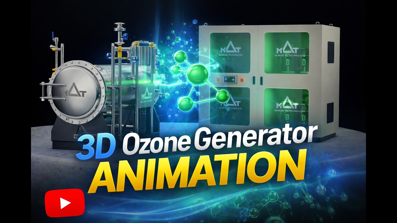 Ozone Generator 3D Animation