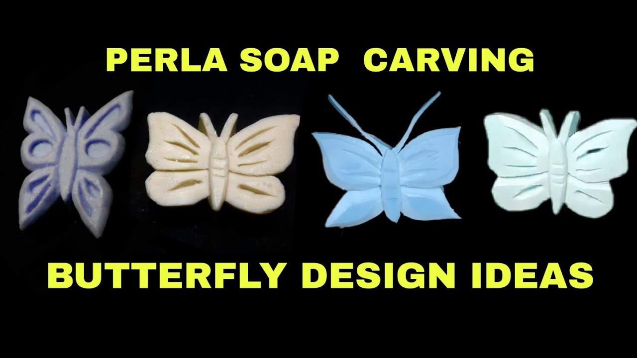 Soap carving Butterfly design ideas!