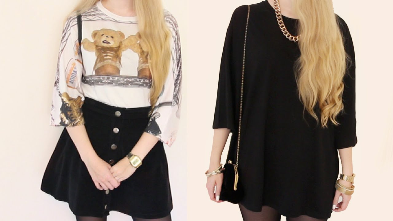 How to Wear Oversized T-Shirts