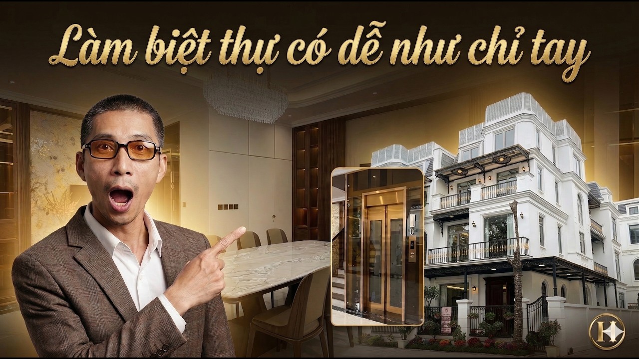 ⚡ Thiết kế & thi công trọn gói nội thất biệt thự: Giá trị nằm ở đâu? | BIGHOME LUXURY
