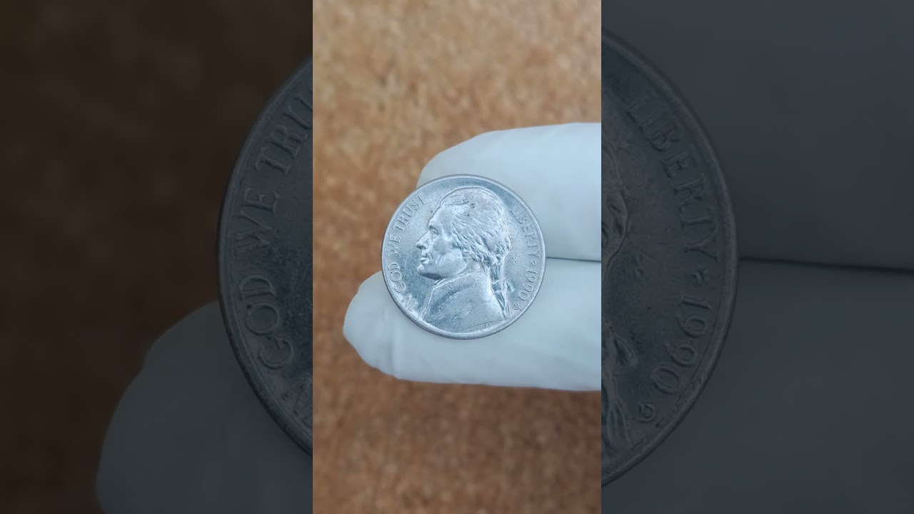 1990 Jefferson Nickel Worth $160,000! Check Your Coins Today! 🪙💰 #coins #coin #chicagocoin