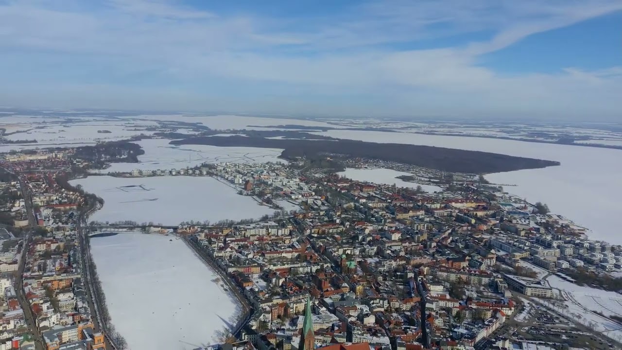 2026-02-20 Schwerin im Winter - Autel Evo 2 4k 60 fps